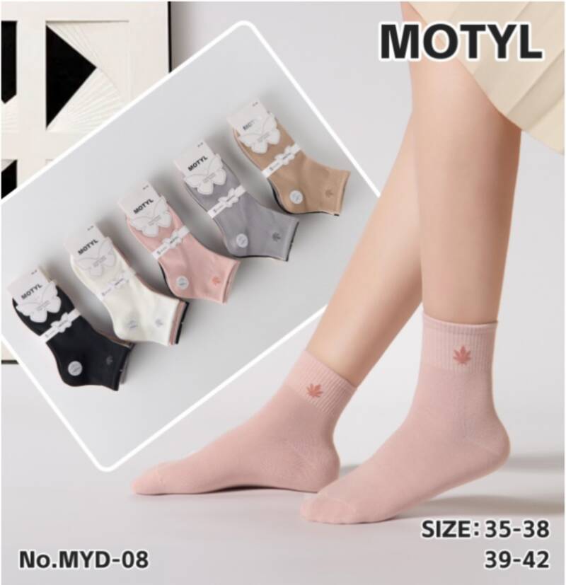 Skarpety damskie Roz 35-42, Mix kolor Paczka 40 szt